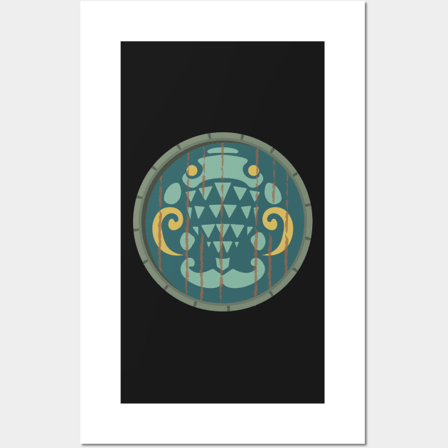 Fisherman's Shield Wall Art by Kalepanic